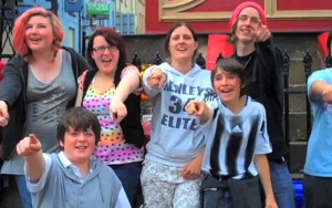 Young people from Heritage project