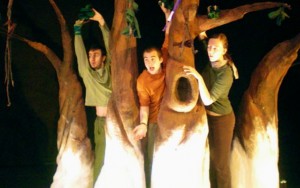 Young people perform in Kindling